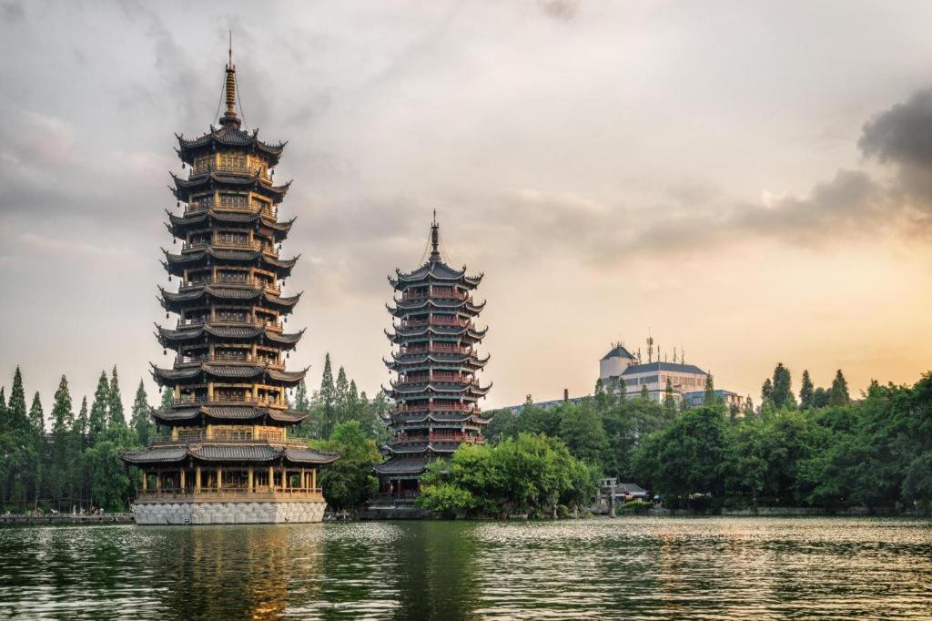Greentree Alliance Hotel Guangxi Guilin Zhongshan Nan Road Railway Station מראה חיצוני תמונה